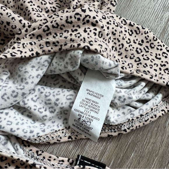 NWT Gaze animal print bodysuit - Picture 2 of 5
